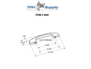 Stainless Steel Door Pull - 4620