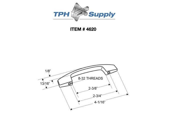 Stainless Steel Door Pull - 4620